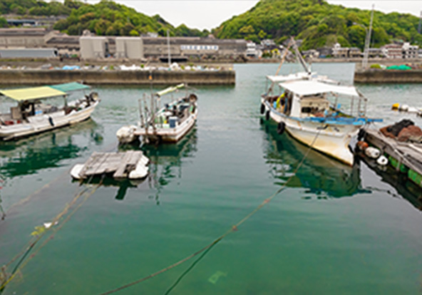 瀬戸内海と船